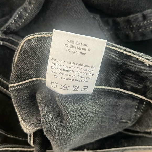 Just Black Denim Carpenter Jeans in Washes Black Size 28 - fits big! - Picture 11 of 11